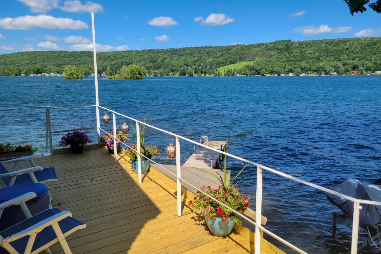 Waterfront Deruyter Home With Private Dock! New Woodstock Luaran gambar