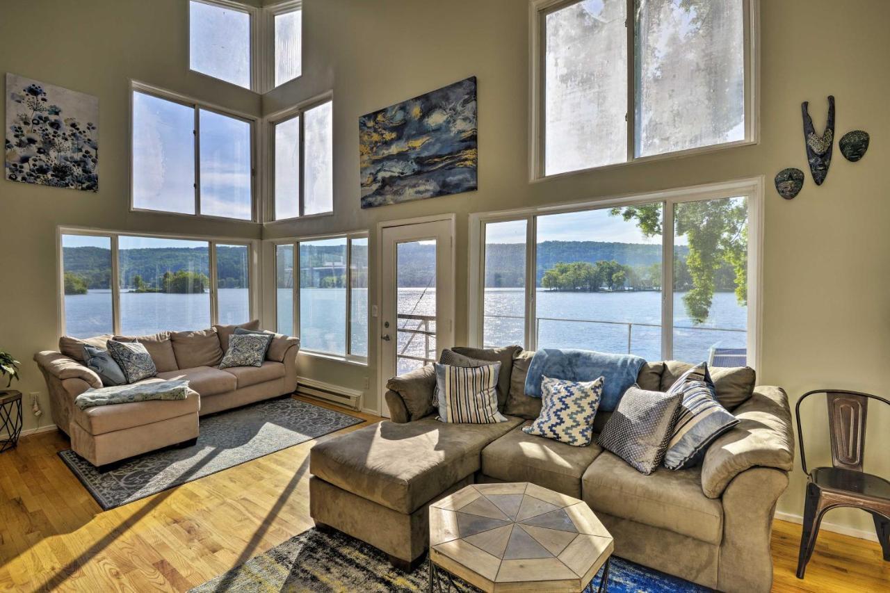Waterfront Deruyter Home With Private Dock! New Woodstock Luaran gambar