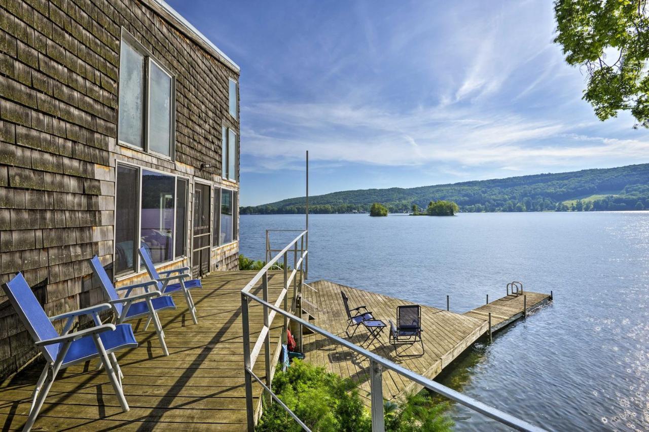 Waterfront Deruyter Home With Private Dock! New Woodstock Luaran gambar